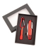 Zestaw narzędzi, narzędzie wielofunkcyjne/ scyzoryk, latarka czerwony V7710-05  thumbnail