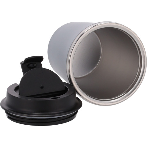 Kubek termiczny 350 ml z powłoką z recyklingu METODY Szary 8496207 (5)