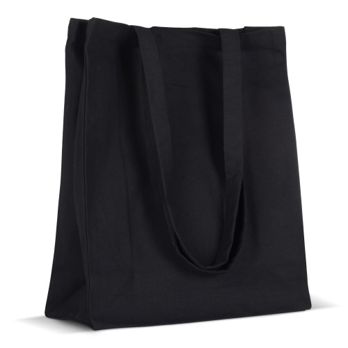 Torba na ramię płótno bawełniane OEKO-TEX® 280g/m² 32x13x40cm Czarny LT95240-N0002 (1)
