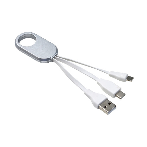 Kabel do ładowania Srebrny V3890-32 (1)