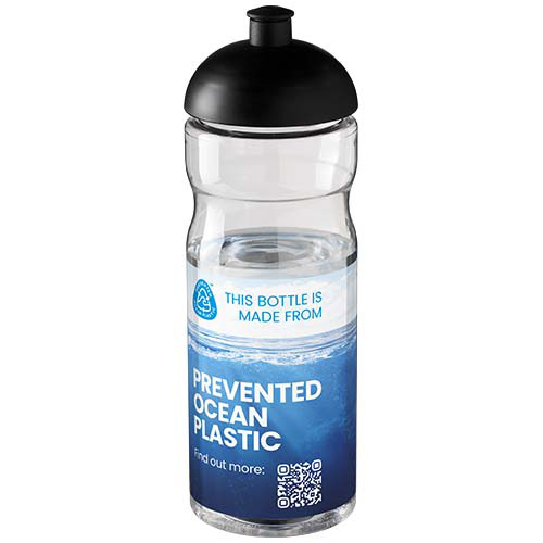 Bidon H2O Eco o pojemności 650 ml z wypukłym wieczkiem Przezroczysty 21009891 (1)