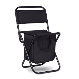 Składane krzesło/lodówka czarny