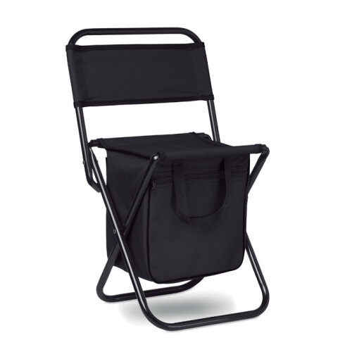 Składane krzesło/lodówka czarny MO6112-03 