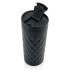 Geometryczny kubek termiczny 350 ml Czarny P432.011 (1) thumbnail