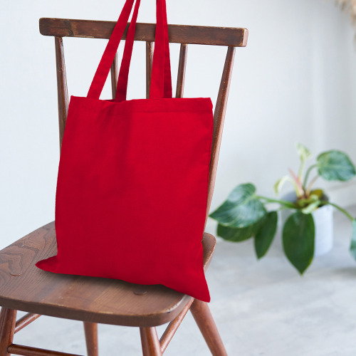 Torba bawełniana na zakupy | Rabia Czerwony VA055-05 (1)
