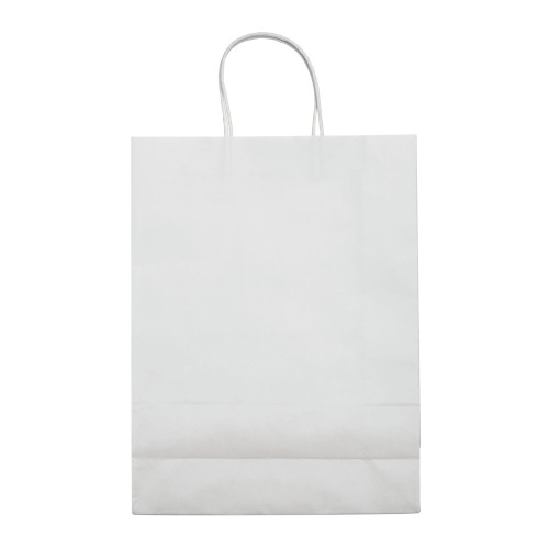 Duża Papierowa Torba Eco 120g/m² Biały LT91718-N0001 (2)