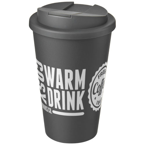 Americano® 350 ml tumbler with spill-proof lid Szary 21069527 (1)