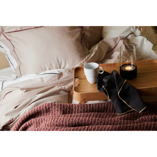 CARL POSZEWKA NA PODUSZKĘ, BEŻOWY/BORDOWY Beżowy/bordowy 5018528- (2)