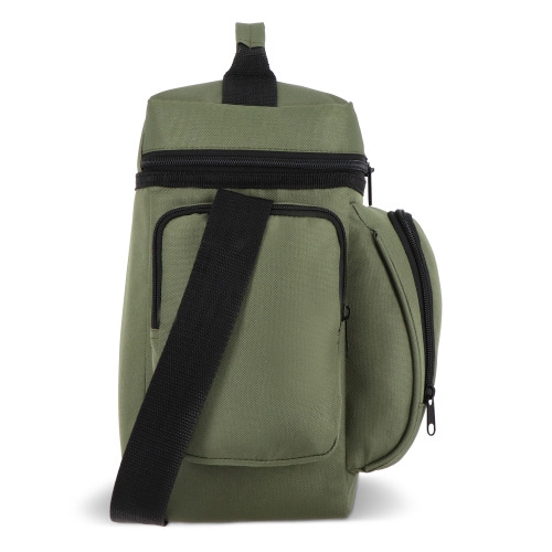 R-PET 600D Lunch cooler 10L Oliwkowa zieleń LT95355-N0043 (5)