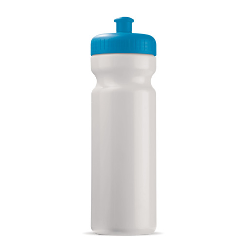 Bidon Sportowy Classic 750ml Biały / jasnoniebieski LT98797-N0112 