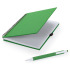 Notatnik z długopisem zielony V2795-06 (1) thumbnail