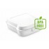 Pudełko śniadaniowe "kanapka" biały V9525-02 (2) thumbnail