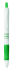 Długopis z gumowym uchwytem zielony MO9483-09 (6) thumbnail