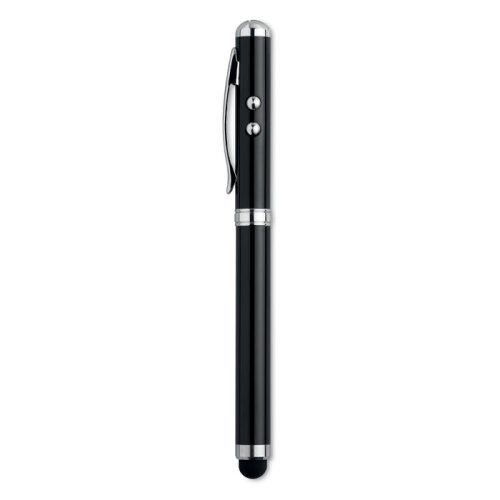 Długopis i wskaźnik laserowy czarny MO8097-03 
