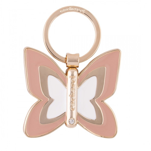 Breloczek na klucze Pontia Pink Biały CAK037Q 