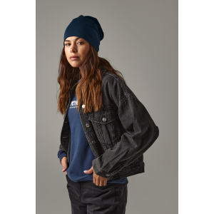 Czapka Beanie Luzna Bawełniana Dwuwarstwowa