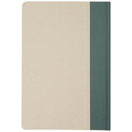 Liliana notatnik A5 w twardej okładce z tworzywa sztucznego pochodzącego z trzciny cukrowej Zielony melanż 10792362 (3)