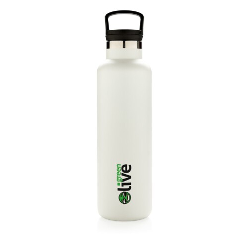 Próżniowa butelka sportowa 600 ml biały P436.663 (8)