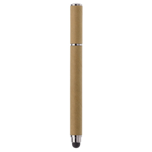 Tekturowy notatnik A6 + pióro Brązowy LT90839-N0051 (5)