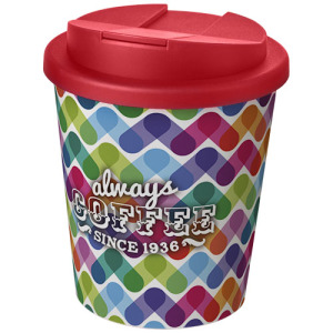 Brite-Americano® Espresso 250 ml tumbler with spill-proof lid Biały