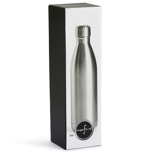 Sagaform Nils Butelka stalowa duża 750ml Srebrny LT52016-N0005 (1)