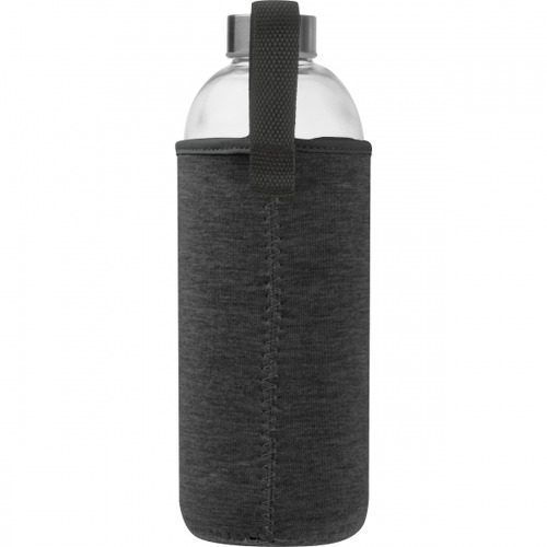 Butelka szklana z pokrowcem 1000 ml JESSICA Ciemnoszary 6242777 (6)