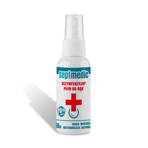 Płyn dezynfekcyjny 50 ml SeptMedic Wielokolorowy SG908950 