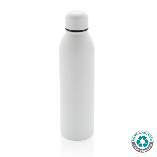 Próżniowa butelka sportowa 500 ml, stal nierdzewna z recyklingu white P433.043 