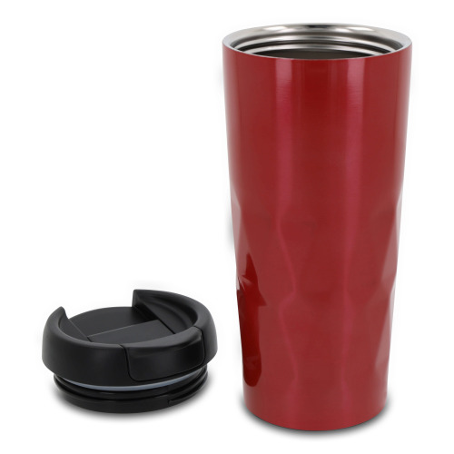 Termos Diamond Pattern 450ml Czerwony LT91213-N0021 (1)