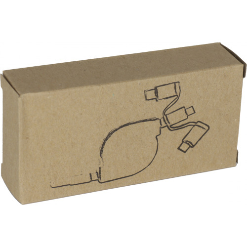 Kabel do ładowania z 3 wtyczkami rozwijany NICO Zielony 2165209 (7)