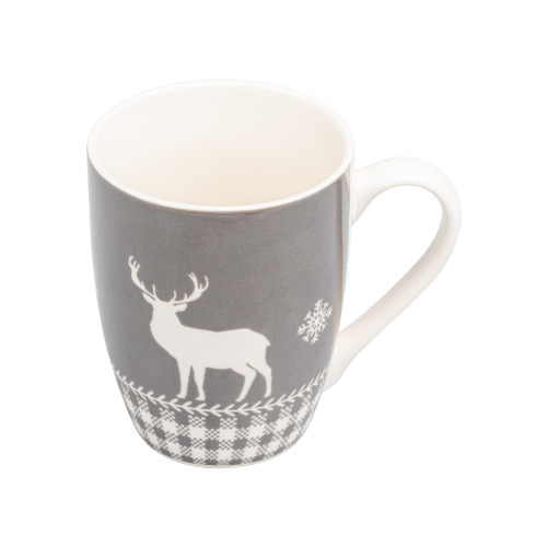 Zestaw 2 świątecznych kubków Ankara Wielokolorowy 2536mc (1)