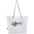 Panama torba termiczna na plażę z uchwytami ze sznurka wykonana z materiałów z recyklingu z certyfikatem GRS Biały 13007901 (1) thumbnail