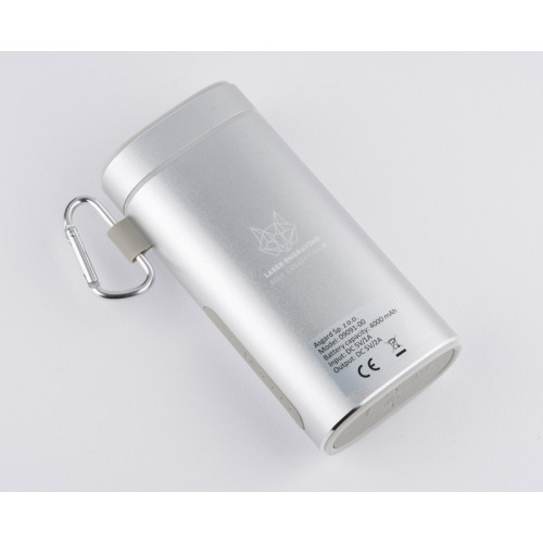 Głośnik bezprzewodowy z powerbankiem SOUND 4000 mAh Srebrny 09091-00 (12)