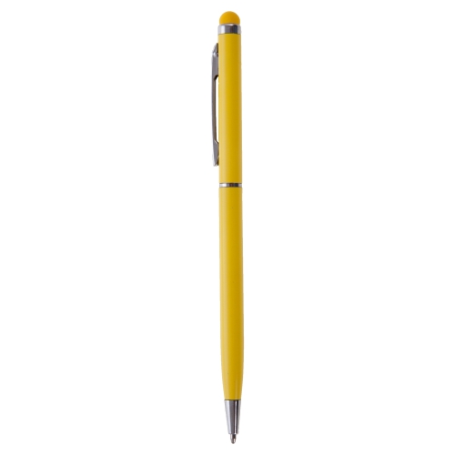 Długopis, touch pen żółty V1637-08 