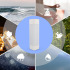 Głośnik White Noise Xoopar Aura wykonany z plastiku z recyklingu Biały LT41317-N0001 (2) thumbnail