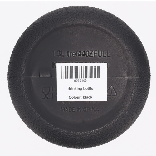 Butelka z tritanu soft touch GAINESVILLE 1300 ml Czarny 535103 (6)
