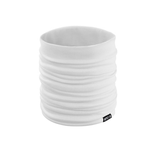 Osłona na twarz i szyję, komin RPET Biały V7098-02 