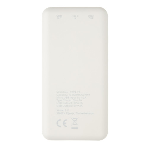 Power bank 10000 mAh Biały P324.793 (2)