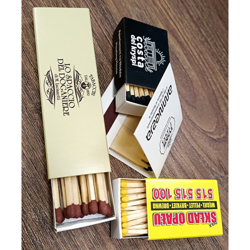 Zapałki - pudełko Kontener duży Wielokolorowy ZZN03 (1)