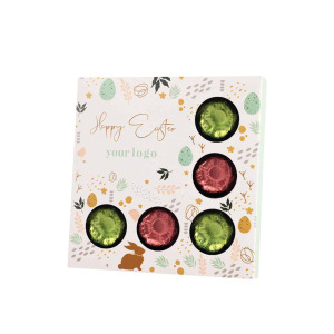 Zestaw Czekoladowych Kwiatków 9 Sztuk