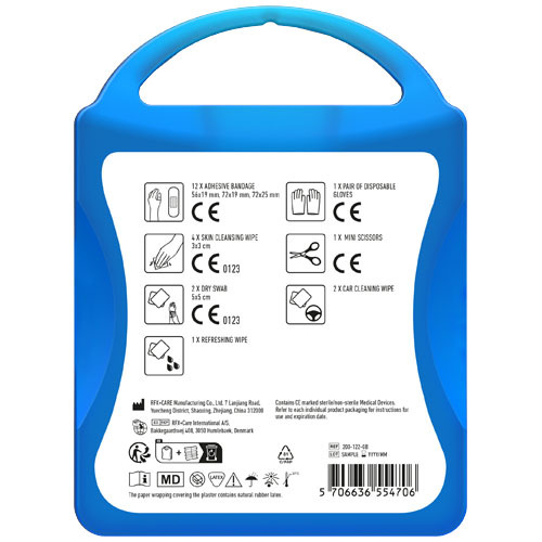 MyKit Zestaw pierwszej pomocy - Samochód Przezroczysty niebieski 1Z250502 (4)