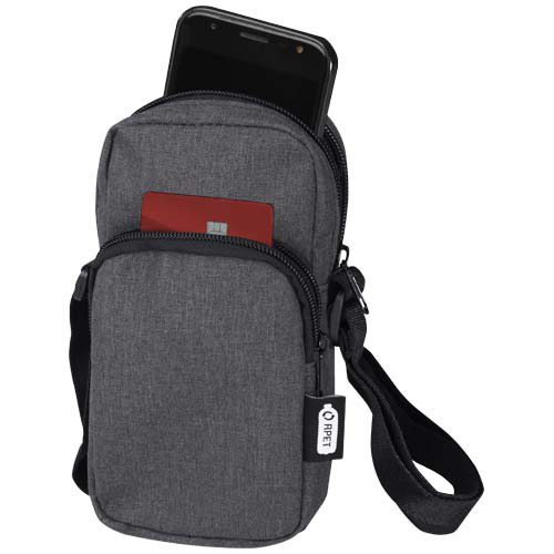 Ross etui na telefon z materiałów z recyklingu z certyfikatem GRS Heather Charcoal 13007884 (4)