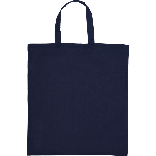 Torba bawełniana z krótkimi uszami 140 g/m2 BREGENZ Granatowy 068044 