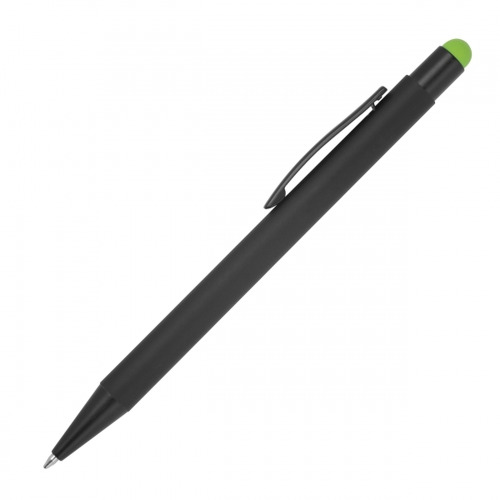 Długopis metalowy touch pen soft touch OHARA Jasnozielony 462429 (1)