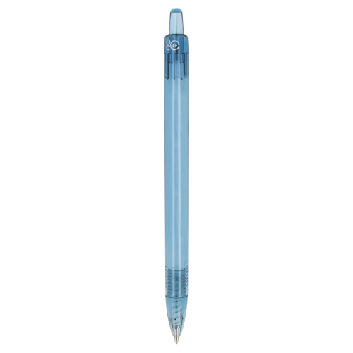 Pióro kulkowe, spinacz do papieru Transparentny / niebieski LT87822-N0411 (2)