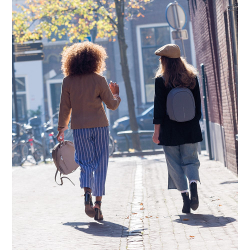 Elle Fashion plecak chroniący przed kieszonkowcami Szary P705.222 (18)