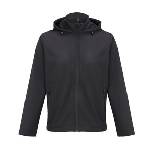 Kurtka Męska z Kapturem Softshell z Recyklingu