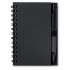 Notatnik A7 z długopisem 40 ka Czarny MO8759-03  thumbnail