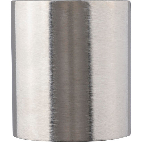 Metalowy kubek 185 ml z karabińczykiem Srebrny V0646-32 (1)