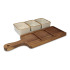 InSideOut Drewniana deska do serwowania z 3 ceramicznymi miskami Ecru LT57207-N0054 (2) thumbnail